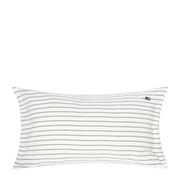 Lexington Putetrekk flanell 50x90 cm stripete hvit/grønn/beige