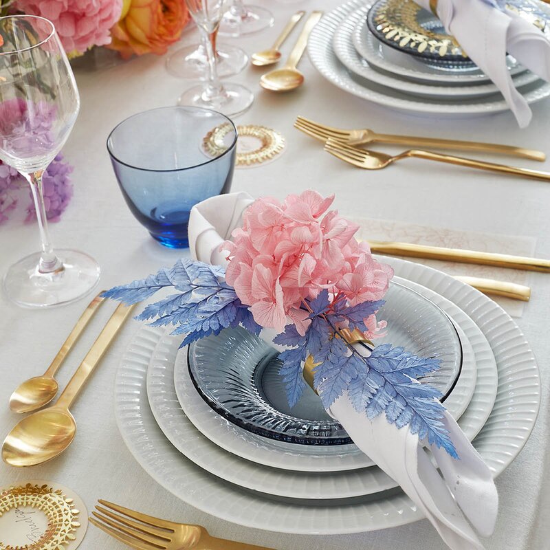 Kähler Hammershøi tallerken 27 cm 4 stk hvit