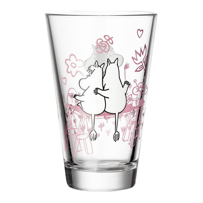 MoominIittala Mummi glass 30 cl 2 stk Kjærlighet
