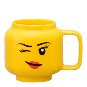 LEGO® Krus 55 cl blinkefjes jente gul