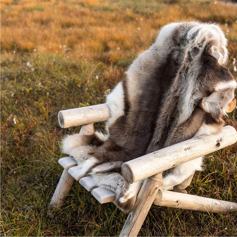 Espegard Vidda reinskinn 80x115 cm norsk reinsdyr