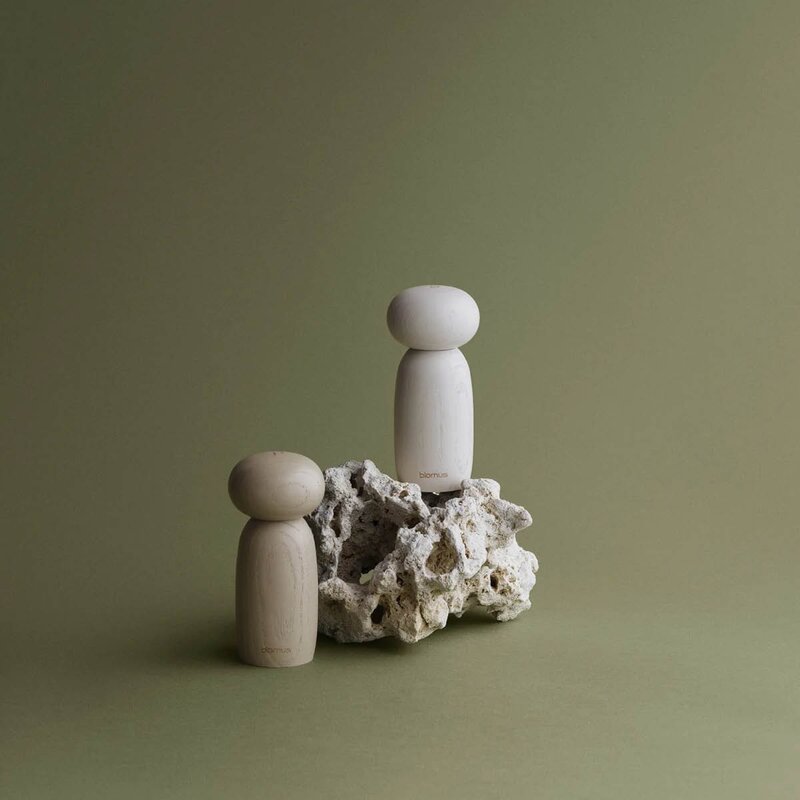 Blomus Moli salt- og pepperkvern 13 cm beige/brun