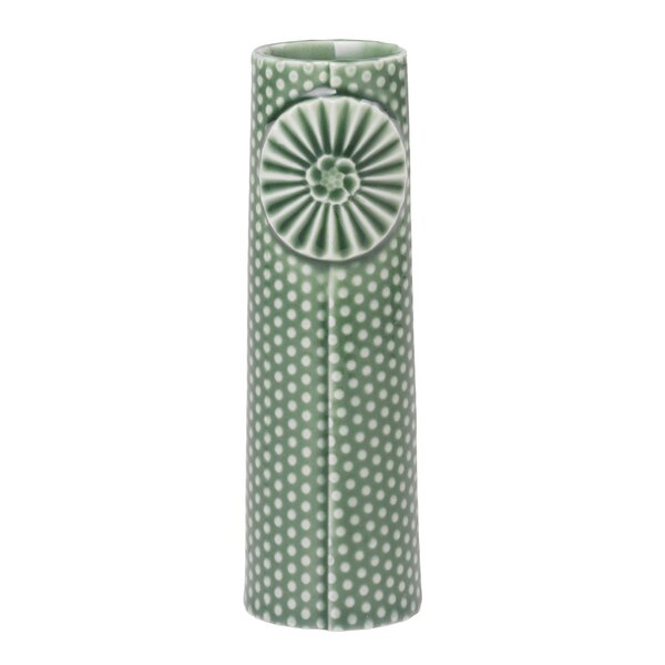 Dottir – Pipanella Dot vase 12,5 cm grønn