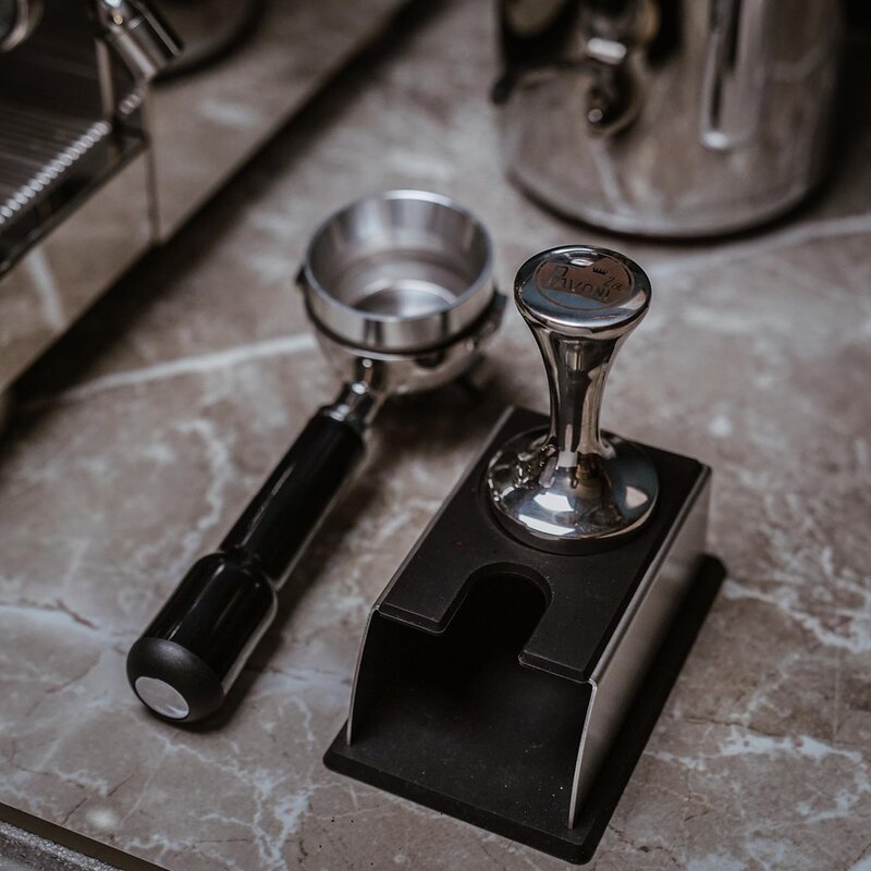 La Pavoni Semi-Pro tamper stål