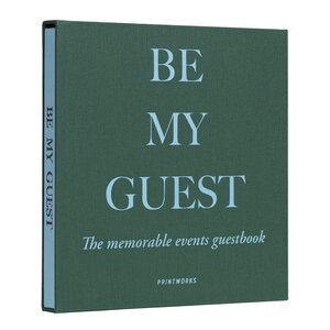 Printworks Gjestebok grønn/blå