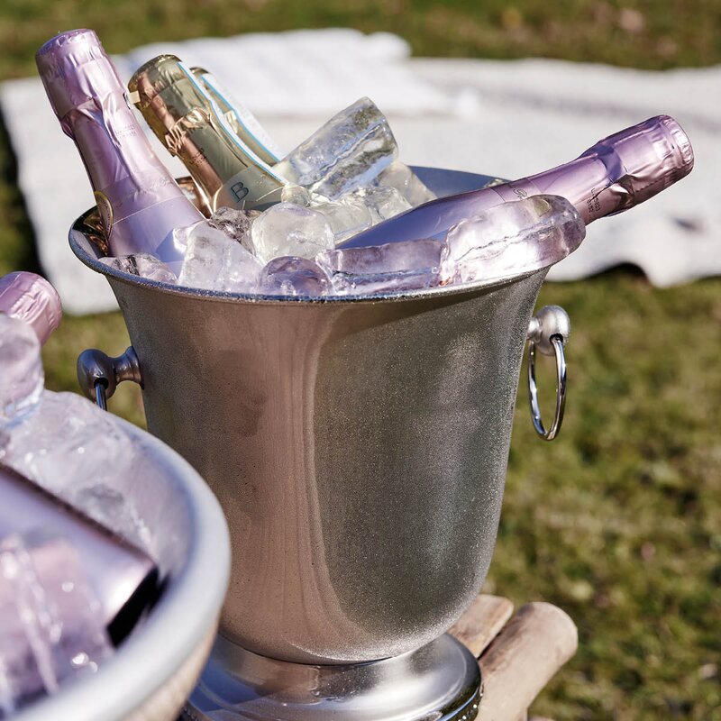 Lene Bjerre Sigrid vinkjøler 24 cm sølv