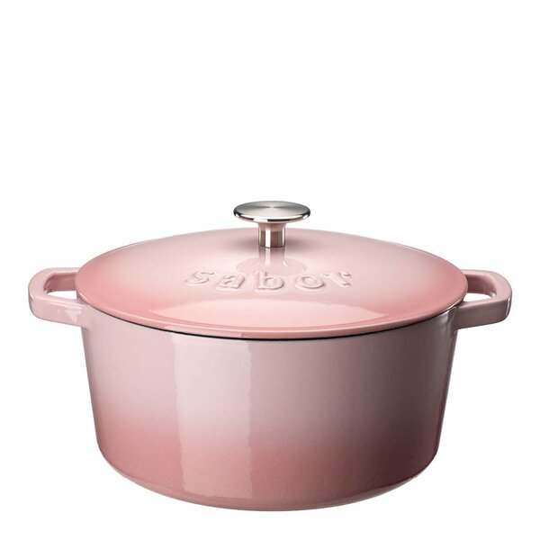 Sabor Støpejernsgryte 4,4L blush pink