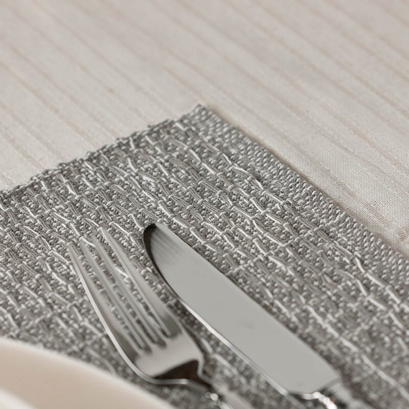 Holmen Sara dekkebrikke 33x48 cm lys grå