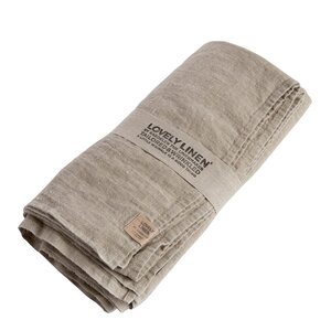 Lovley Linen Lovely bordduk lin 145x250 cm Natural Beige