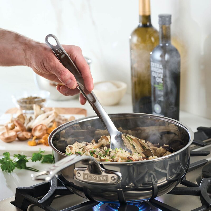 Hestan Provisions dyp solid skje 33 cm