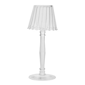 Lene Bjerre Asteria telysholder 23 cm transparent