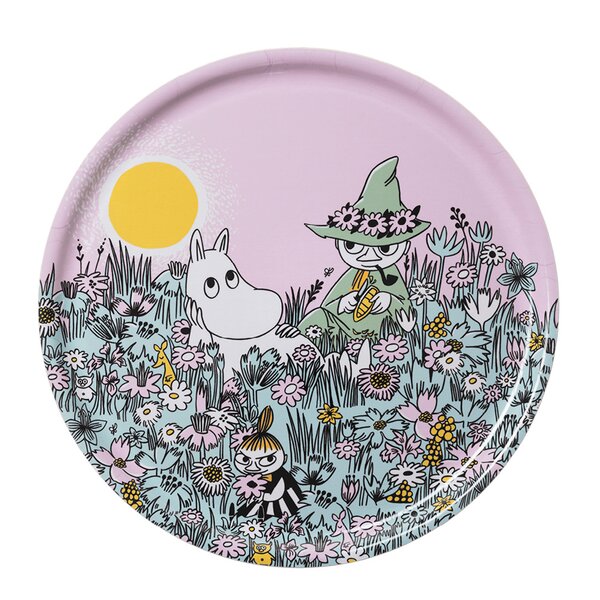 MoominArabia Mummi serveringsbrett 35 cm Venner for alltid 80 år