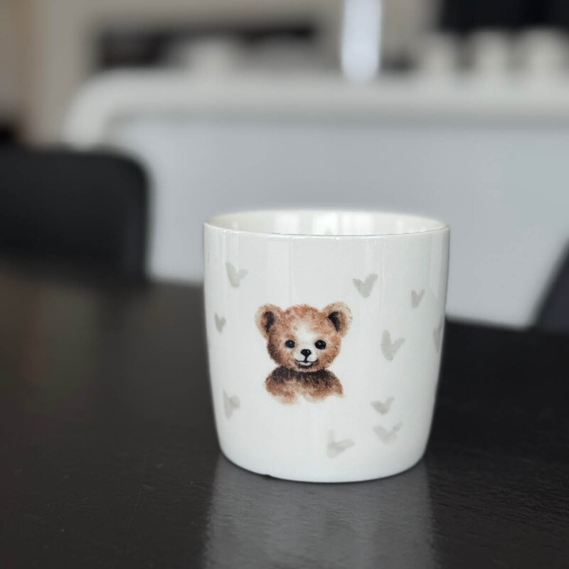 Sögne Home Barnekrus Bjørn 25 cl hvit