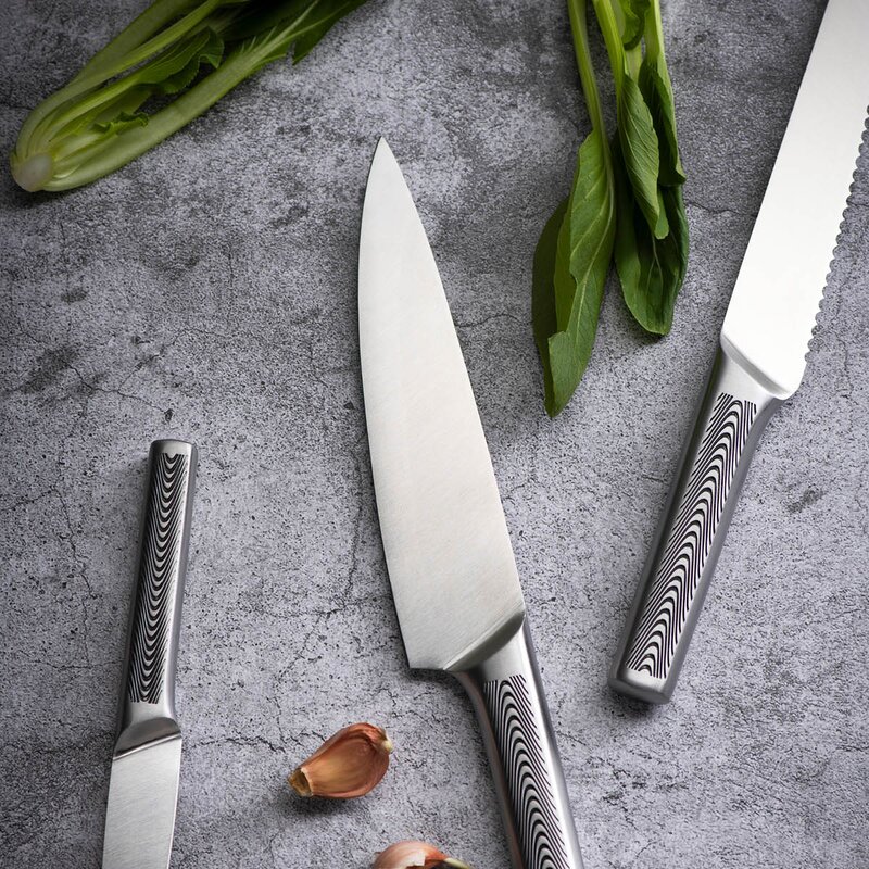 Modern House Blade knivsett 3 deler stål