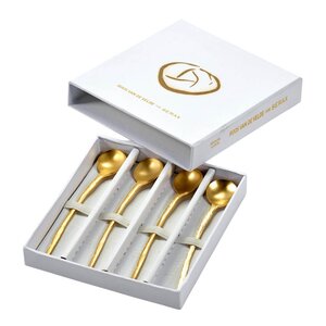 Serax Flora vulgaris kaffeskje 4 stk gull