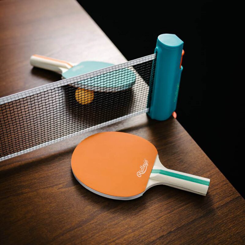 Games Room Bordtennissett med teleskopnett