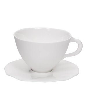 Serax Perfect Imperfection krus M med skål 28 cl hvit