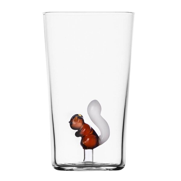Ichendorf Milano Animal farm longdrinkglass 45 cl ekorn