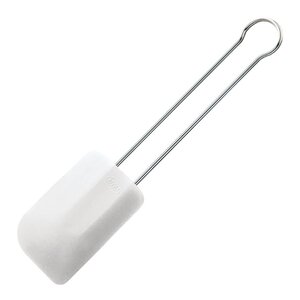 Rösle Slikkepott 32x7,5 cm stål/silikon hvit