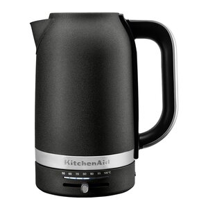 KitchenAid Vannkoker med termostat 5KEK1701EBK 1,7L cast iron black