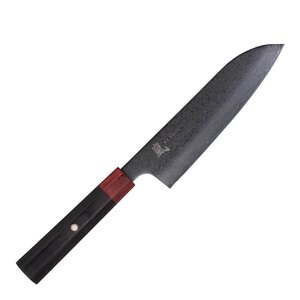 Yaxell Rei santokukniv 16,5 cm DLC svart/rød