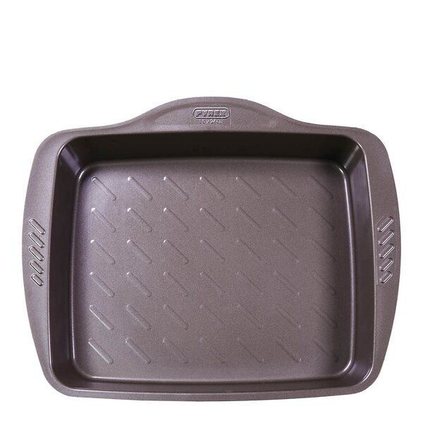 Pyrex Asimetria ildfast form kullstål 25x20 cm