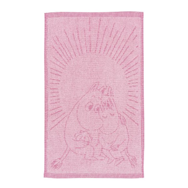 MoominArabia Mummi håndkle 30x50 cm Kjærester rosa
