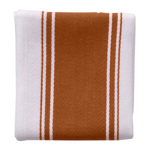 Dexam Love Colour kjøkkenhåndkle stripet terracotta