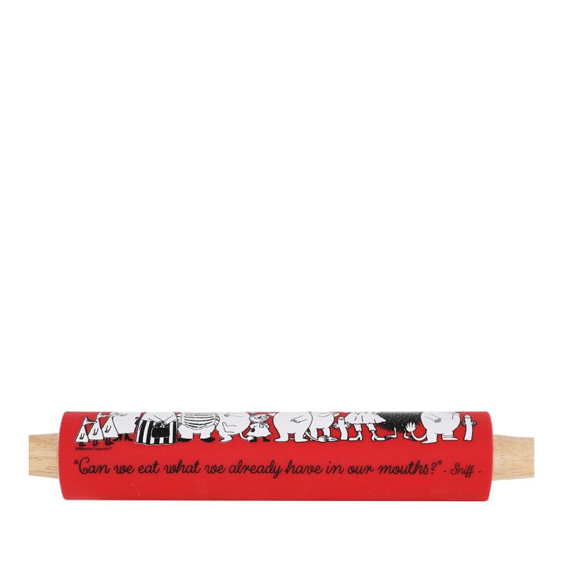 Martinex Mummi silikon kjevle 47 cm rød