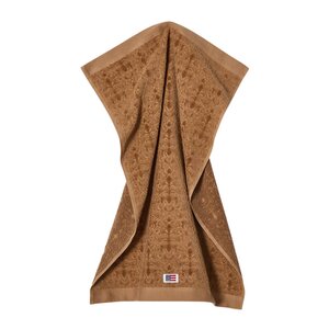 Lexington Velour jacquard ornament håndkle 70x130 cm fudge