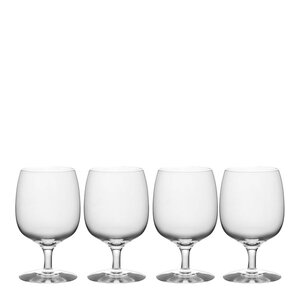 Kosta Boda Nutid ølglass 48 cl 4 stk