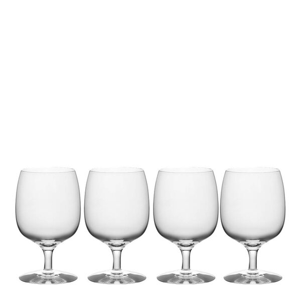 Kosta Boda Nutid ølglass 48 cl 4 stk