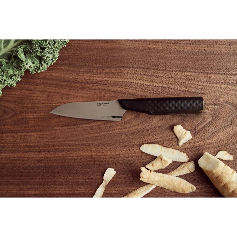 Fiskars Titanium grønnsakskniv 10 cm
