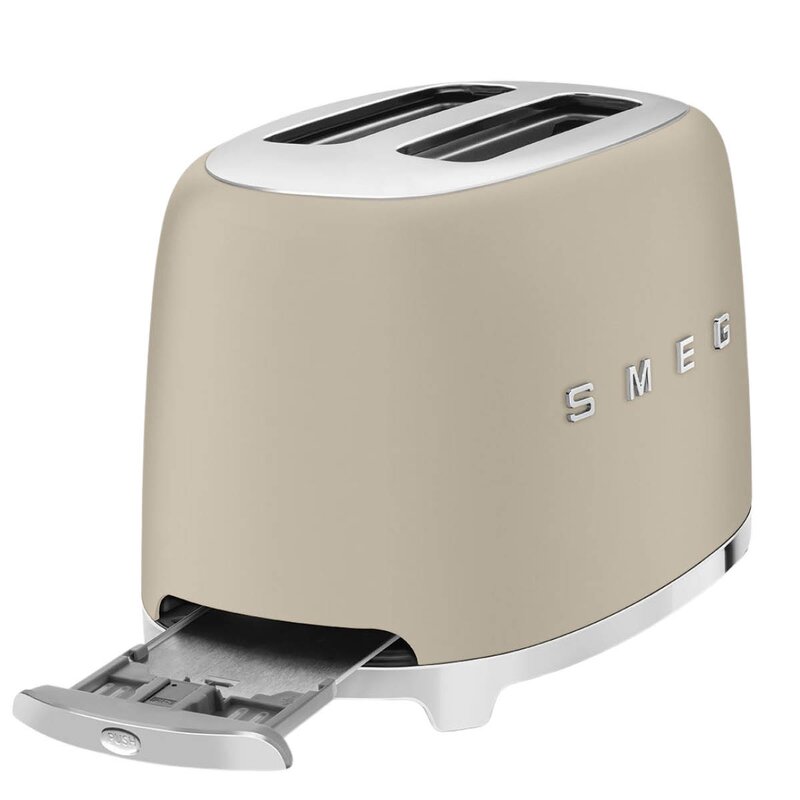 SMEG Brødrister 2 skiver TSF01 moonlight
