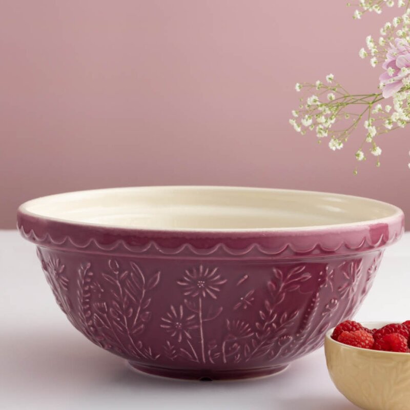 Mason Cash In The Meadow blandeskål S18 2,7L Prestekrage lilla