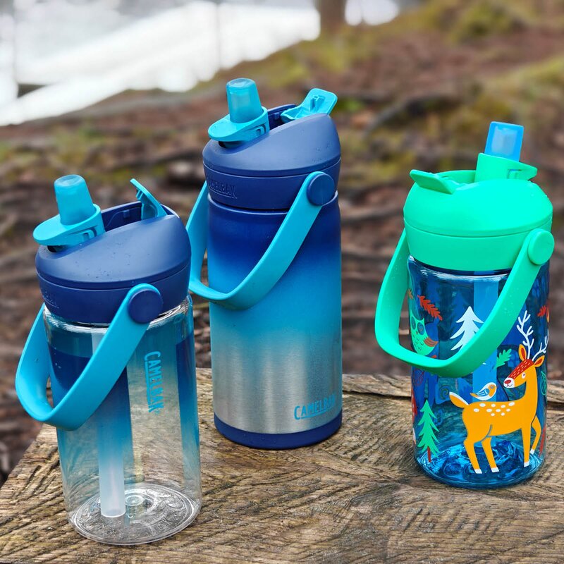 Camelbak Thrive Flip Straw Kids drikkeflaske 0,4L friendly forest