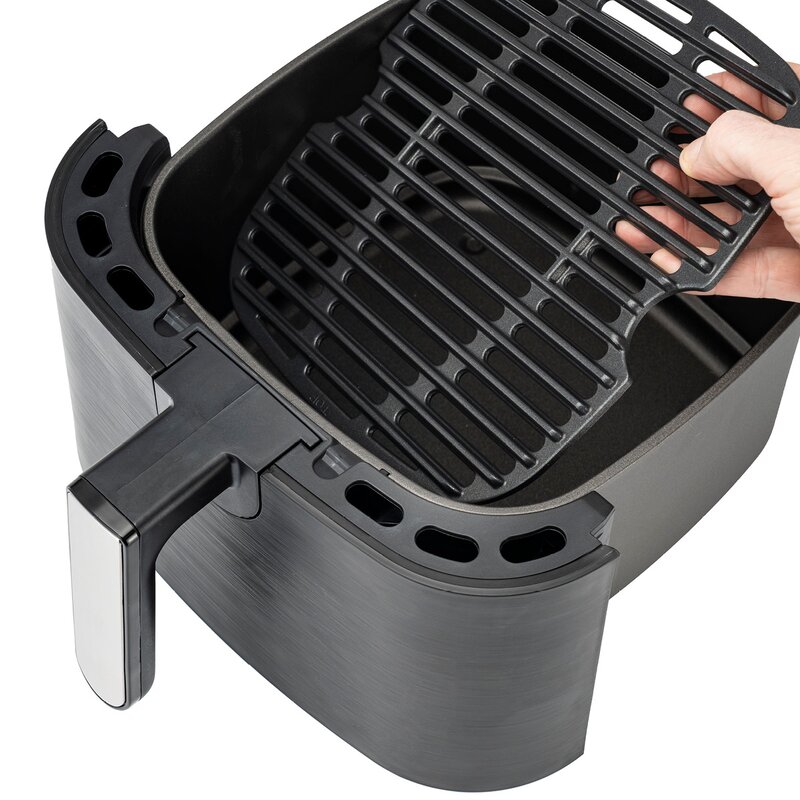 OBH Nordica Easy Fry & Grill XXL 2-i-1 airfryer AG8018S0 svart 