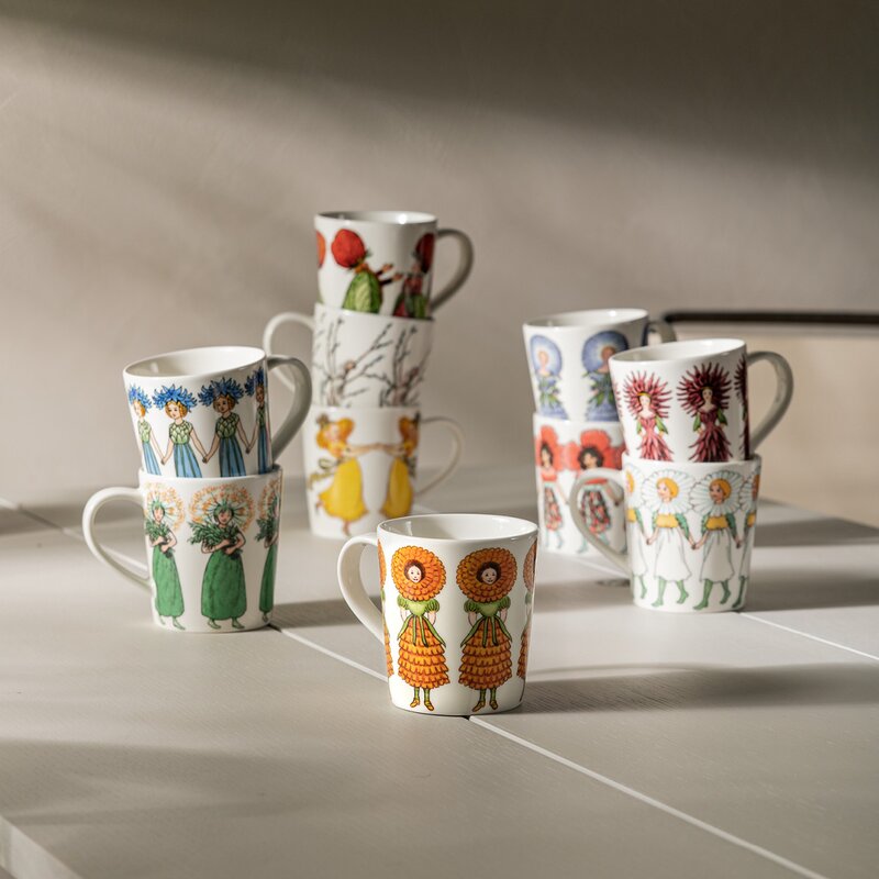 Design House Stockholm Beskow kopp 40 cl dahlia