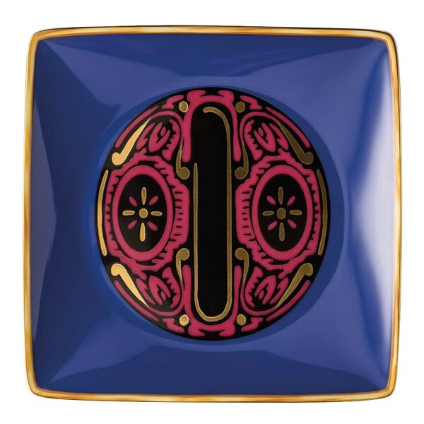 Versace Alphabet skål 12 cm kvadratisk O