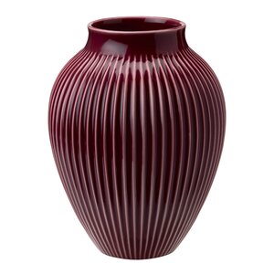 Knabstrup Keramik Ripple vase 20 cm berry