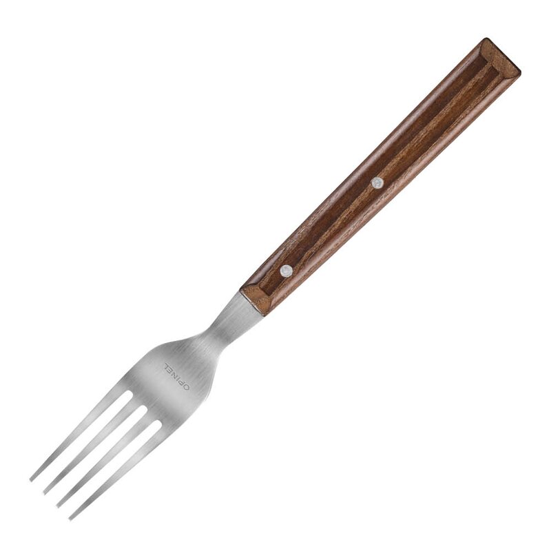 Opinel Sylve gaffel 20 cm mørk eik