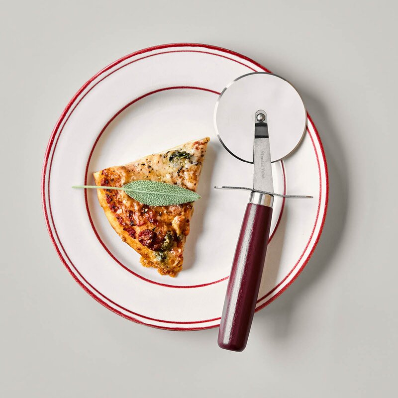 Nicolas Vahé Pizza pizzahjul rød