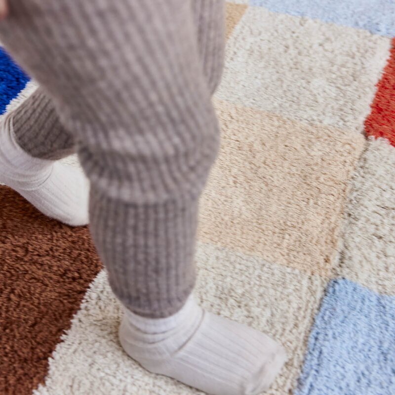 OYOY Chess gulvteppe 168x84 cm Multi