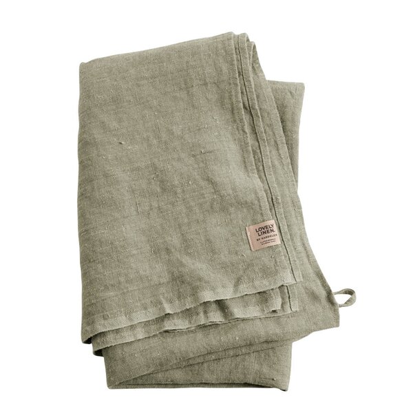 Lovley Linen Lovely Hamam badehåndkle lin 90x145 cm Avocado