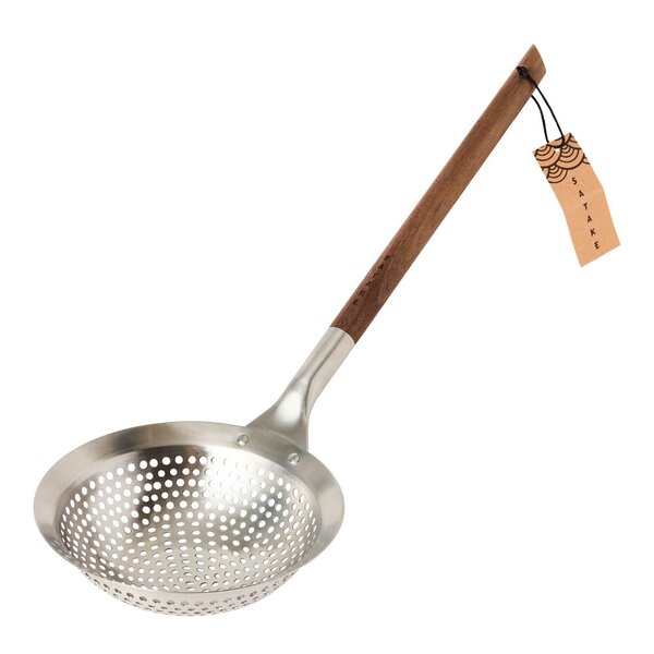 Satake Hullsleiv 41 cm stål/valnøtt