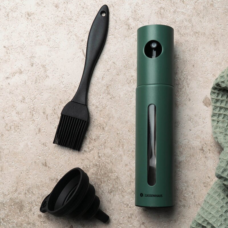 Zassenhaus Oleon sprayflaske for olje 100 ml grønn