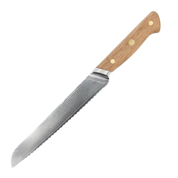 Pillivuyt Gourmet Douron santokukniv 30,5 cm damaskusstål/eik
