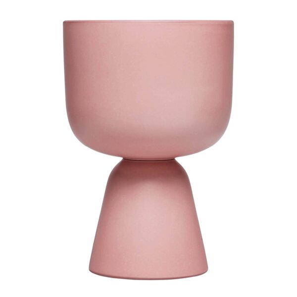 iittala Nappula blomsterpotte 23x15,5 cm matt rose