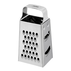 Gefu Cubi mini rivjern 4 cm børstet stål
