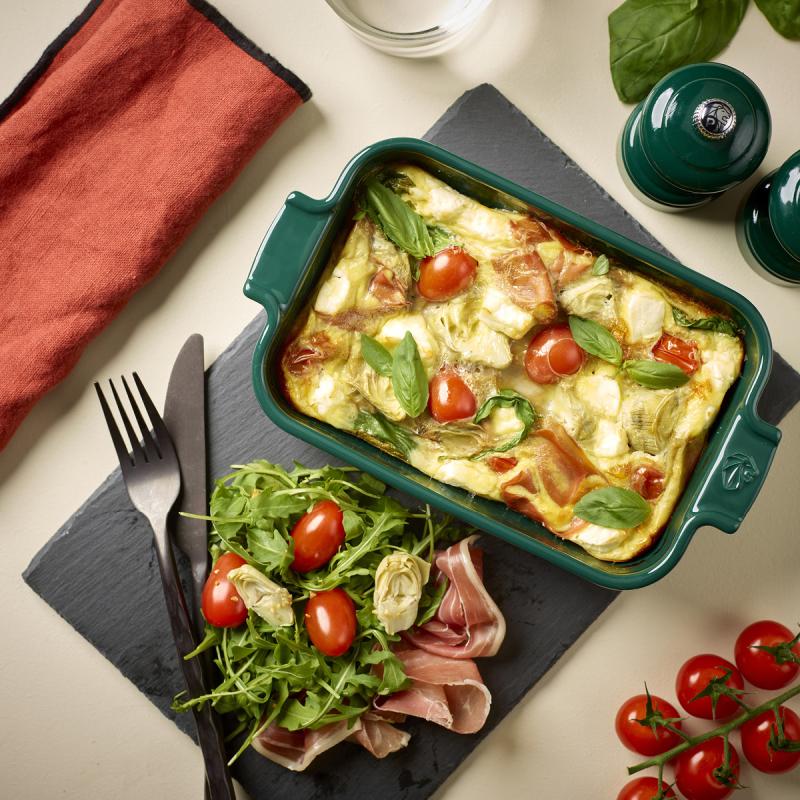 Peugeot Appolia ildfast form keramik 22 cm grønn